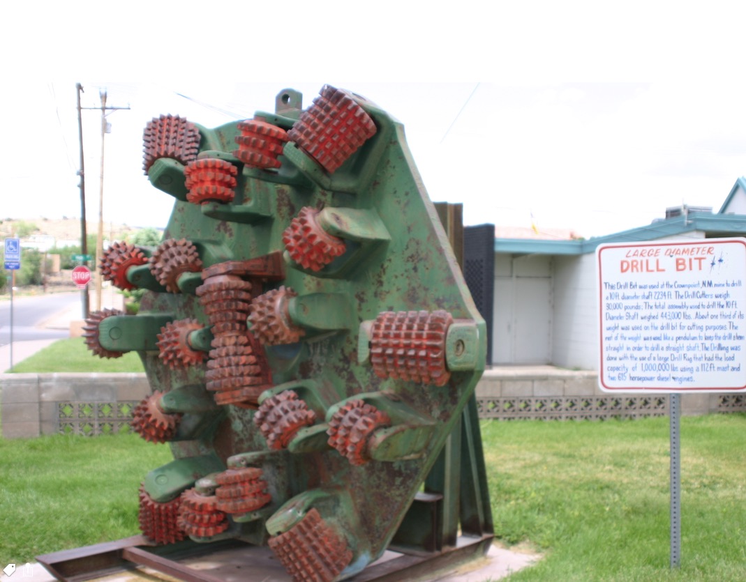 Drill Bit at
Mining Museum